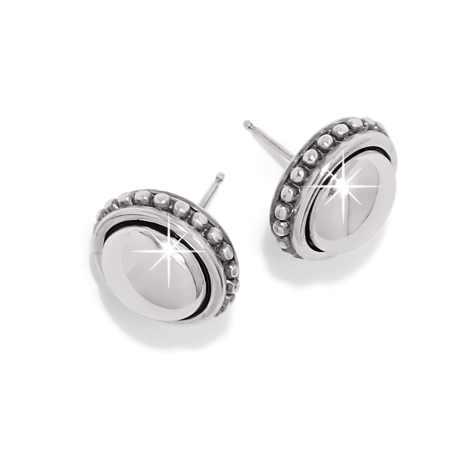 Pretty Tough Bold Stud Post Earrings silver 2