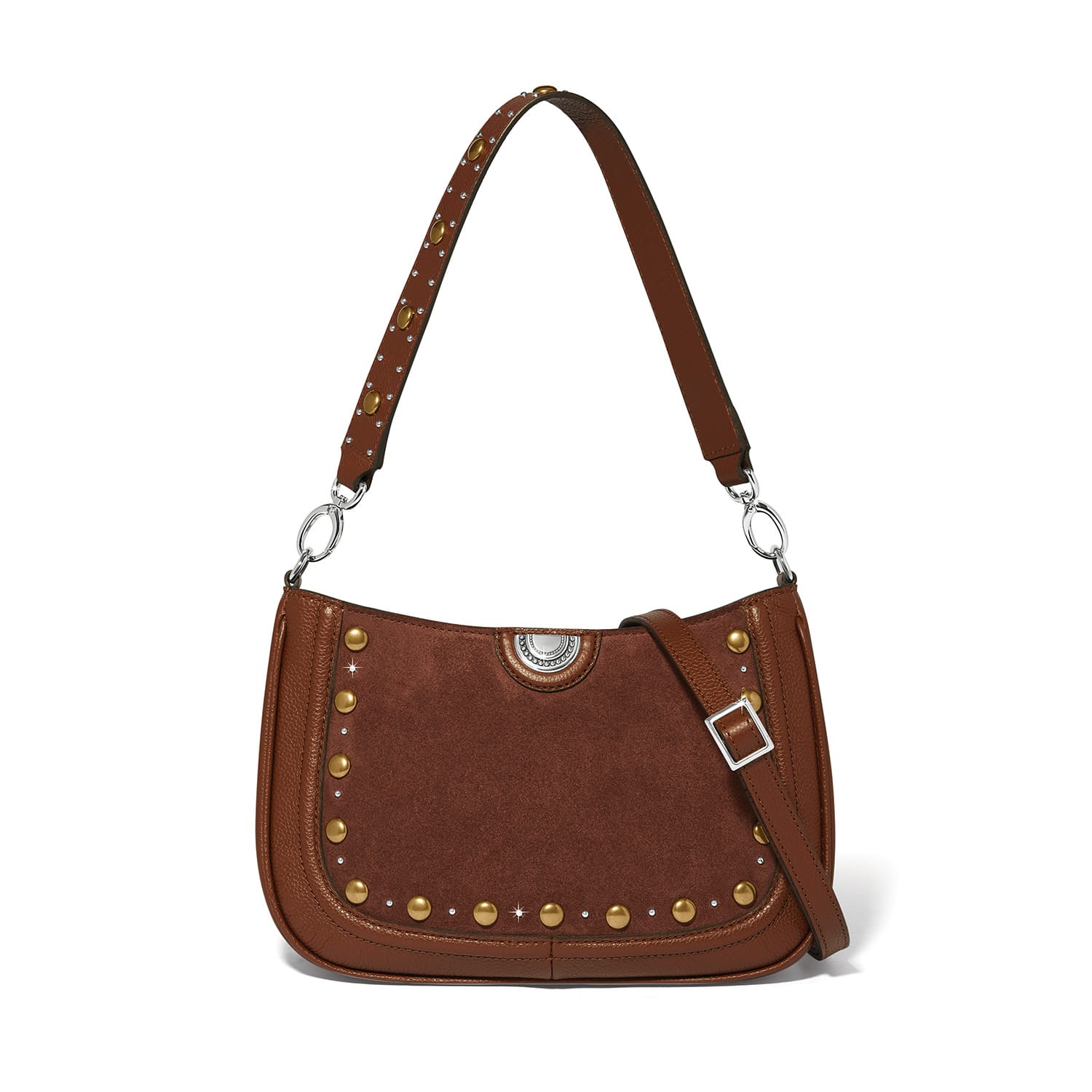 Pretty Tough Fusion Fletcher Suede Convertible Shoulderbag bourbon 1