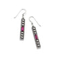 Pretty Tough Gem Amethyst French Wire Earrings main image 1