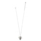 Pretty Tough Gem Heart Necklace