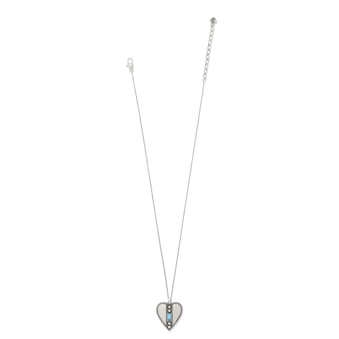 Pretty Tough Gem Heart Necklace - Brighton