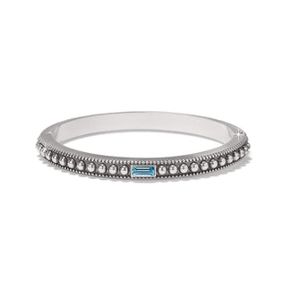 Pretty Tough Gem Hinged Bangle - Brighton