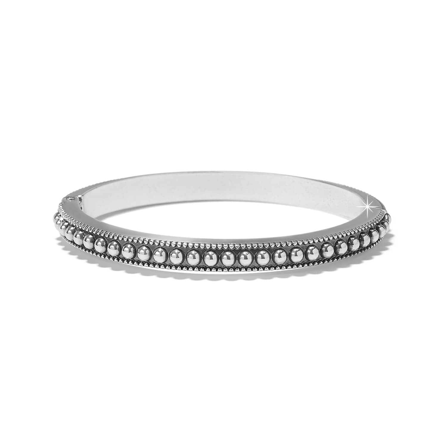 Pretty Tough Gem Hinged Bangle - Brighton