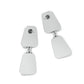 Pretty Tough Geo Post Drop Earrings