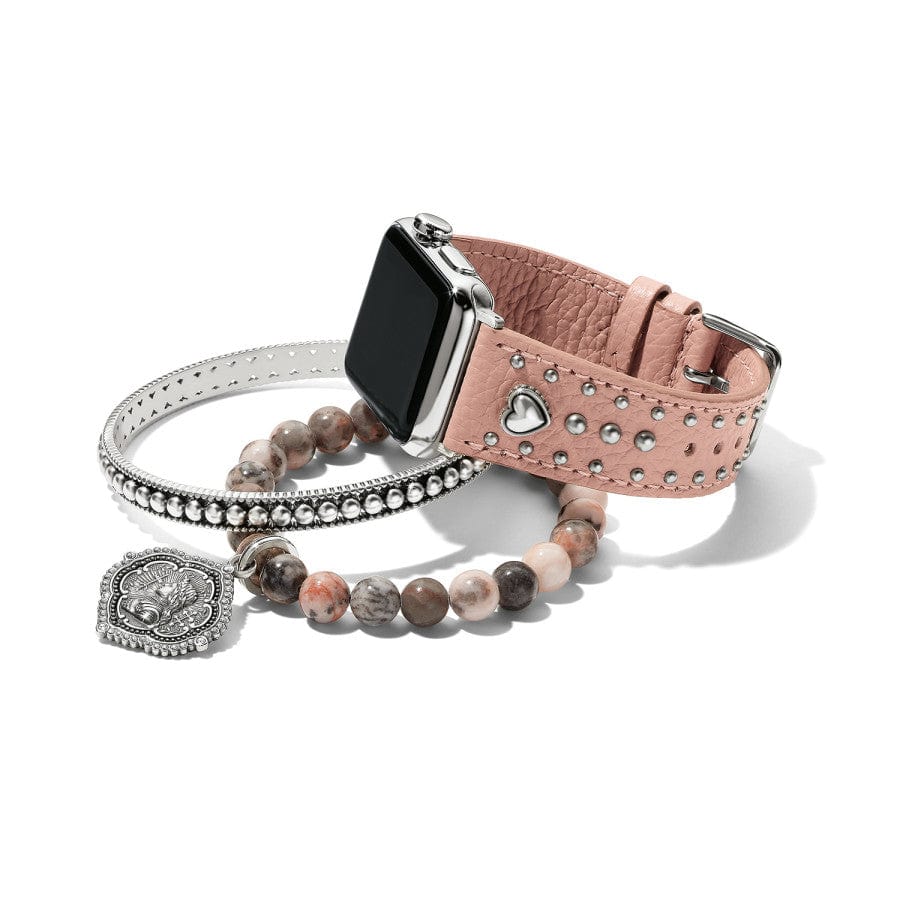 Pretty Tough Heart Watch Band pink-sand 6