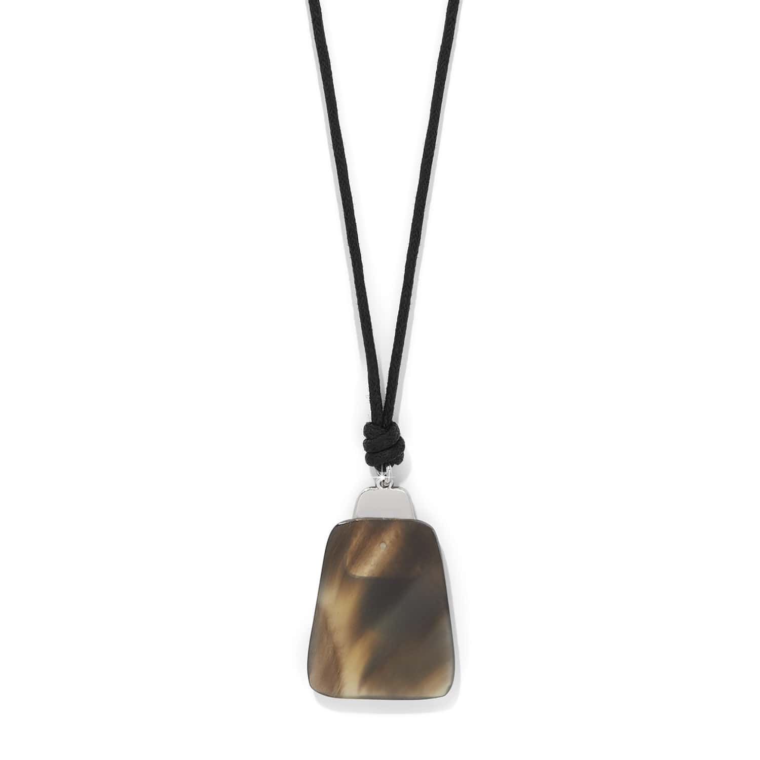 Pretty Tough Horn Petite Necklace brown 2