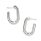 Pretty Tough Link Hoop Earrings