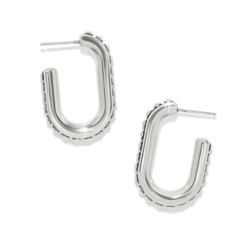 Pretty Tough Link Hoop Earrings