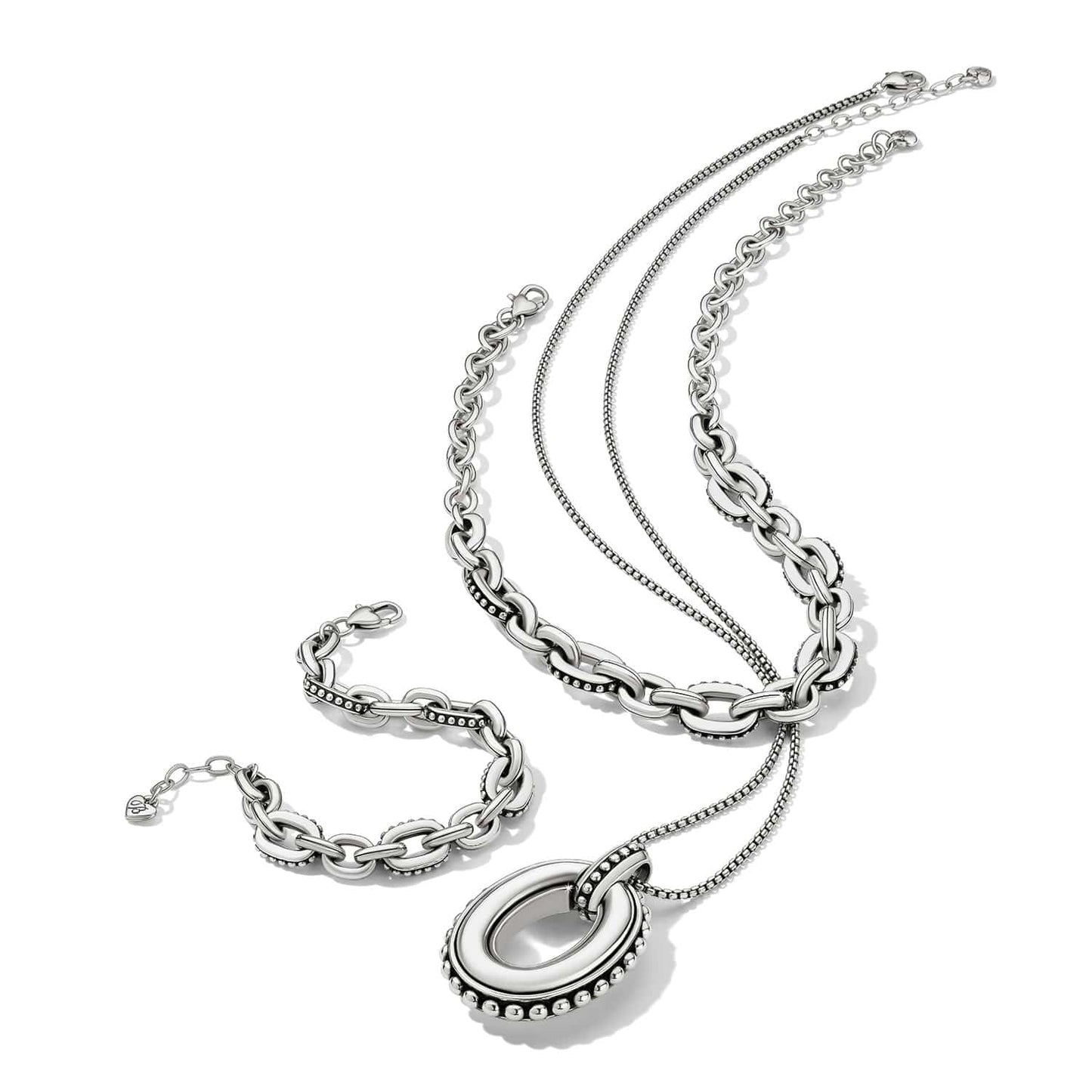 Pretty Tough Link Pendant Necklace