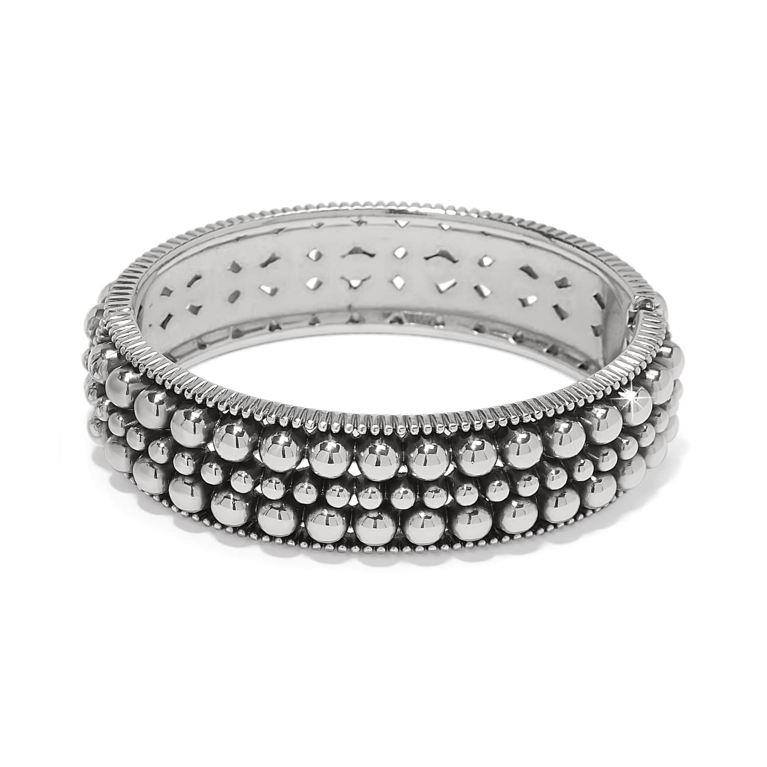 Pretty Tough Pierced Hinge Bangle - Brighton