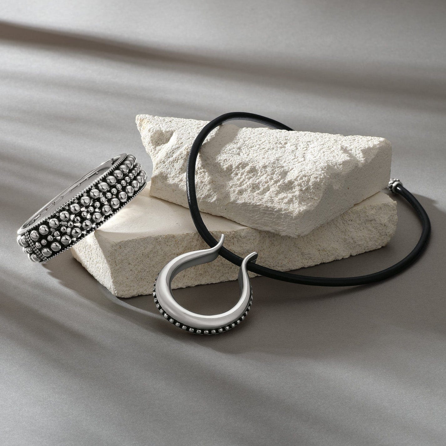 Pretty Tough Pierced Hinged Bangle