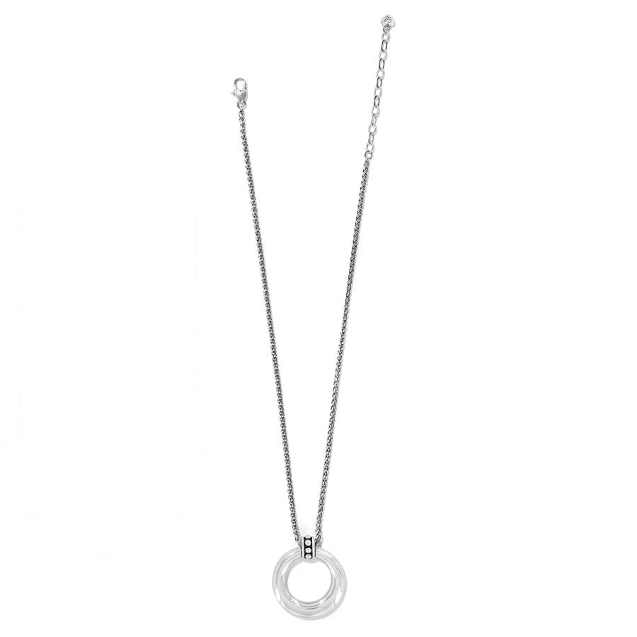 Pretty Tough Stud Large Circle Necklace silver 2