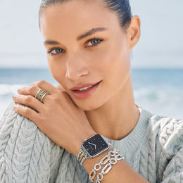 PRETTY TOUGH TWO TONE WATCH BAND main image 0
