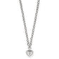 Pretty Tough Weave Heart Necklace