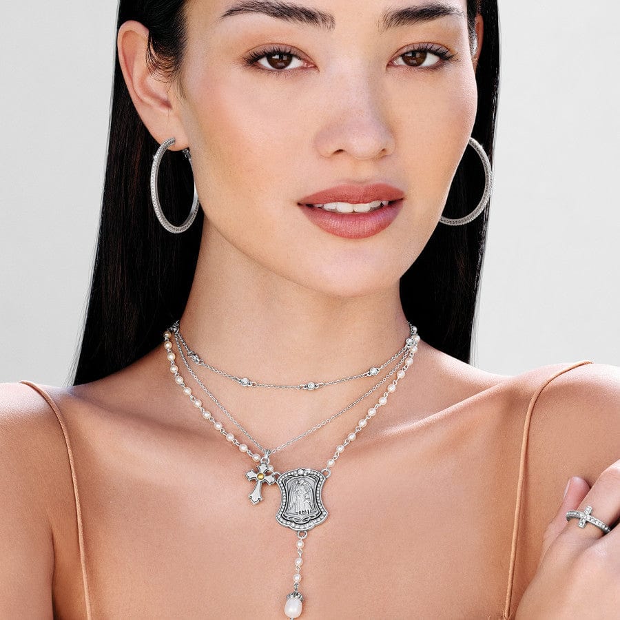 Protection Angel Pendant Necklace - Brighton