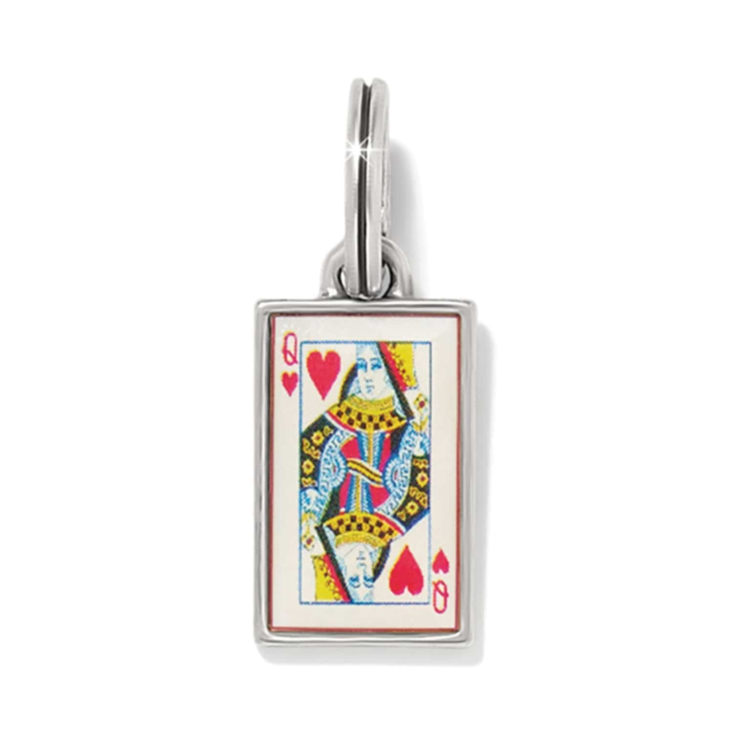 Queen Of Hearts Charm silver-white 1