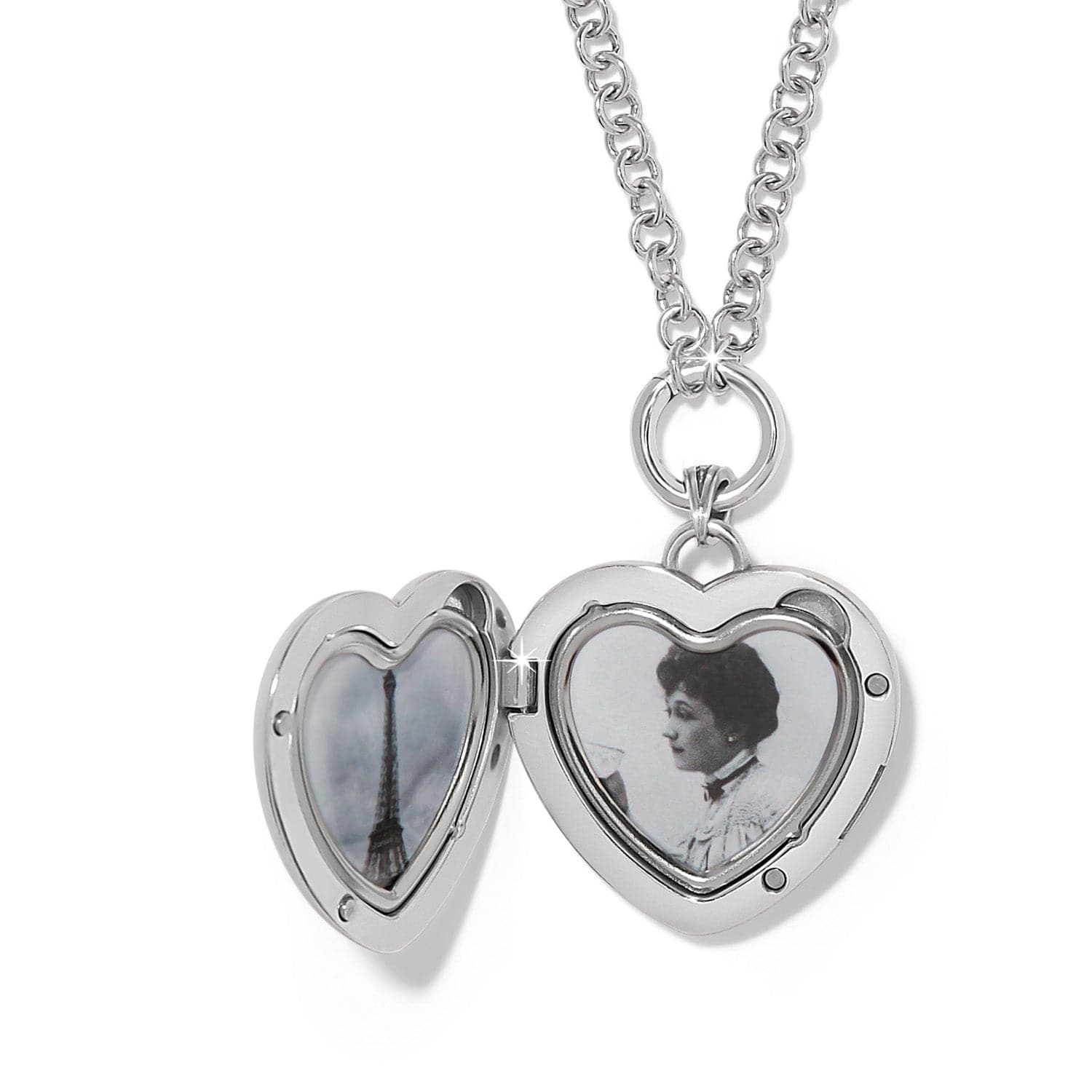 Reverie Bluebird Locket Necklace silver-multi 2