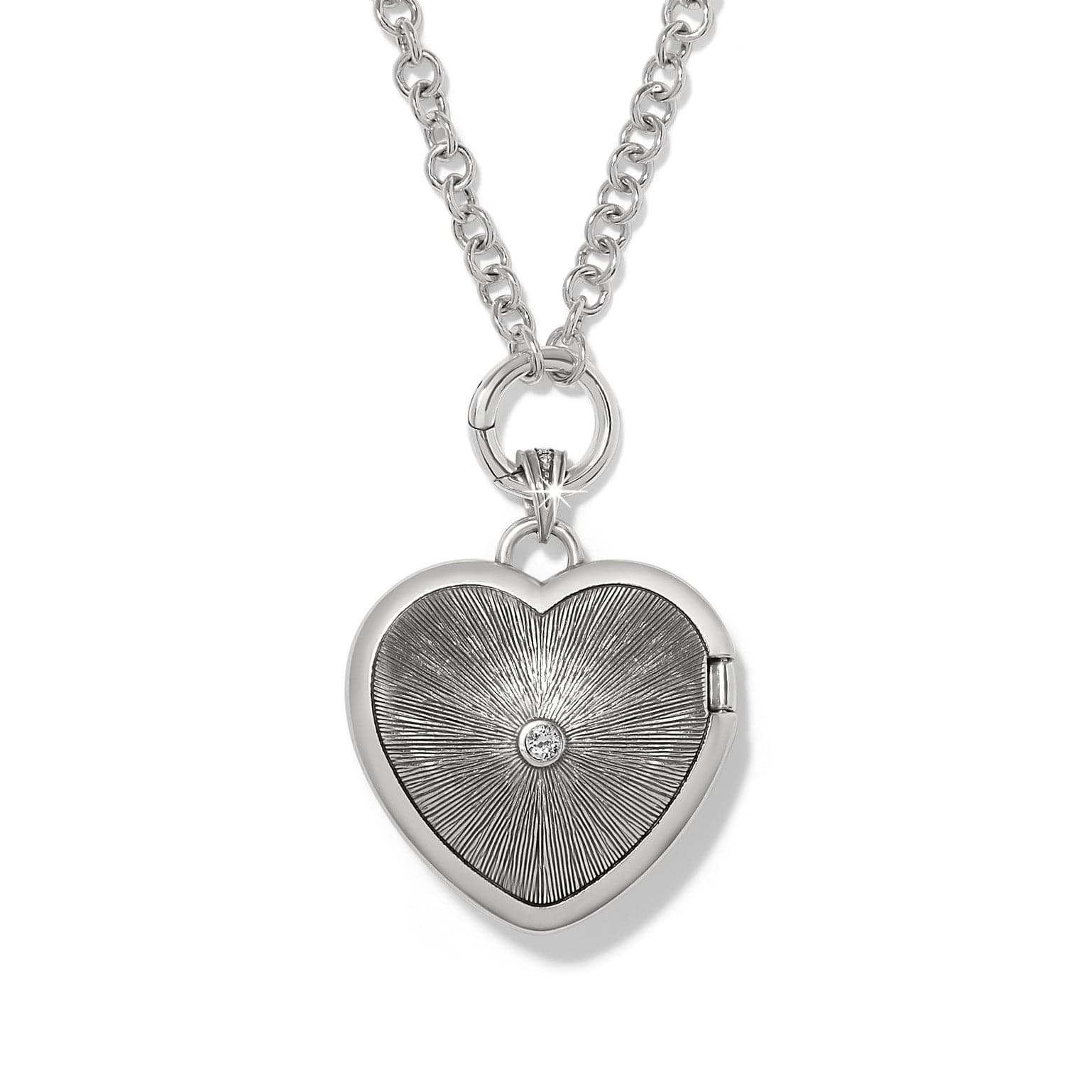 Reverie Bluebird Locket Necklace silver-multi 3