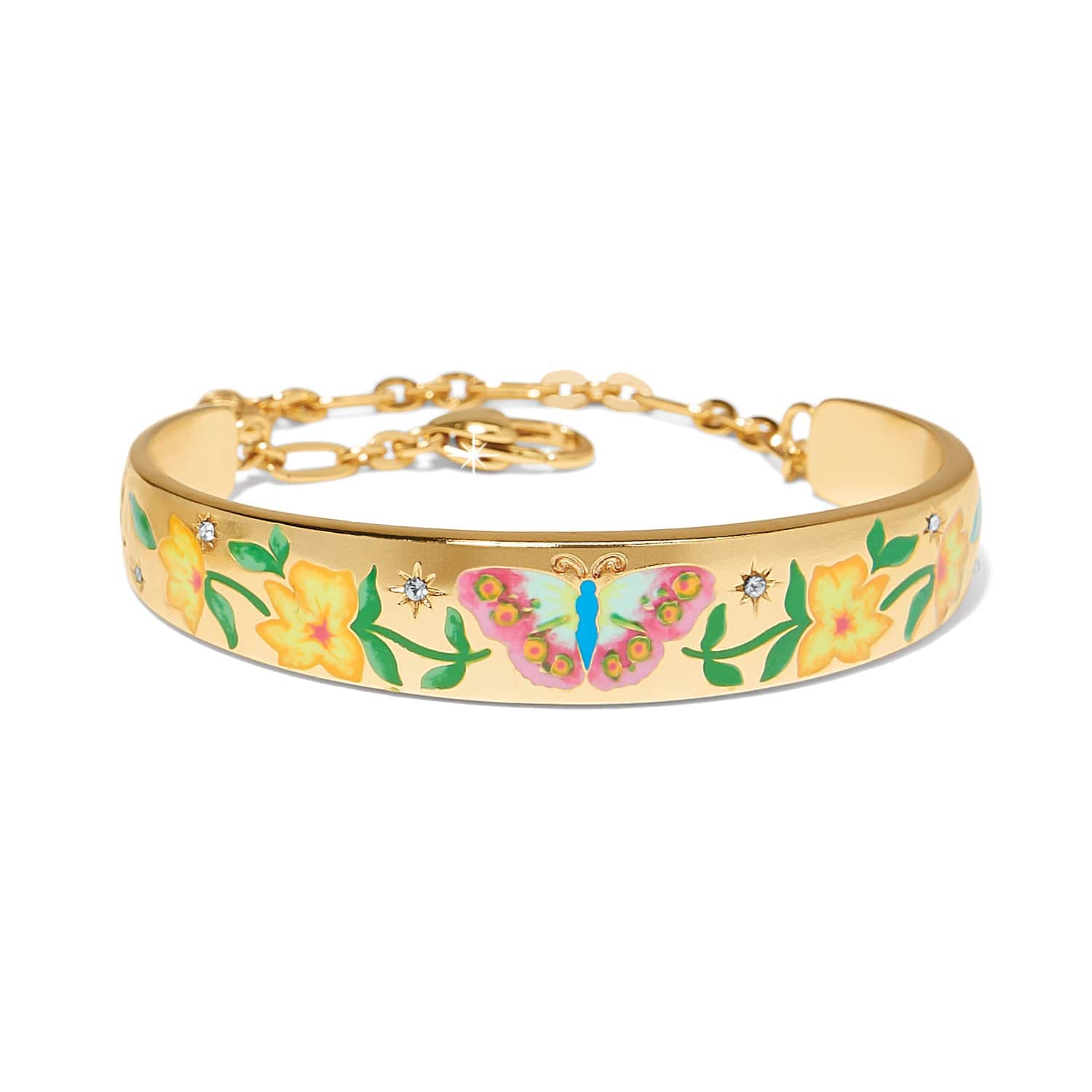 Reverie Butterfly Bar Bracelet gold-multi 1