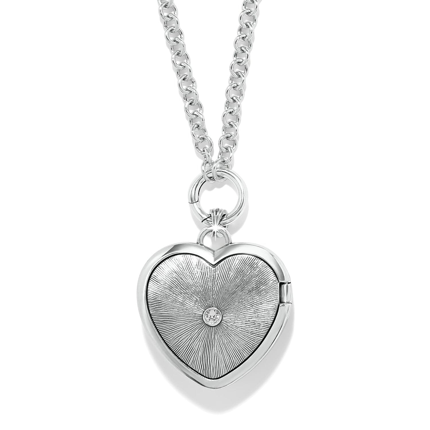 Reverie Butterfly Locket Necklace silver-multi 4
