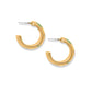 Reverie Flower Hoop Earrings