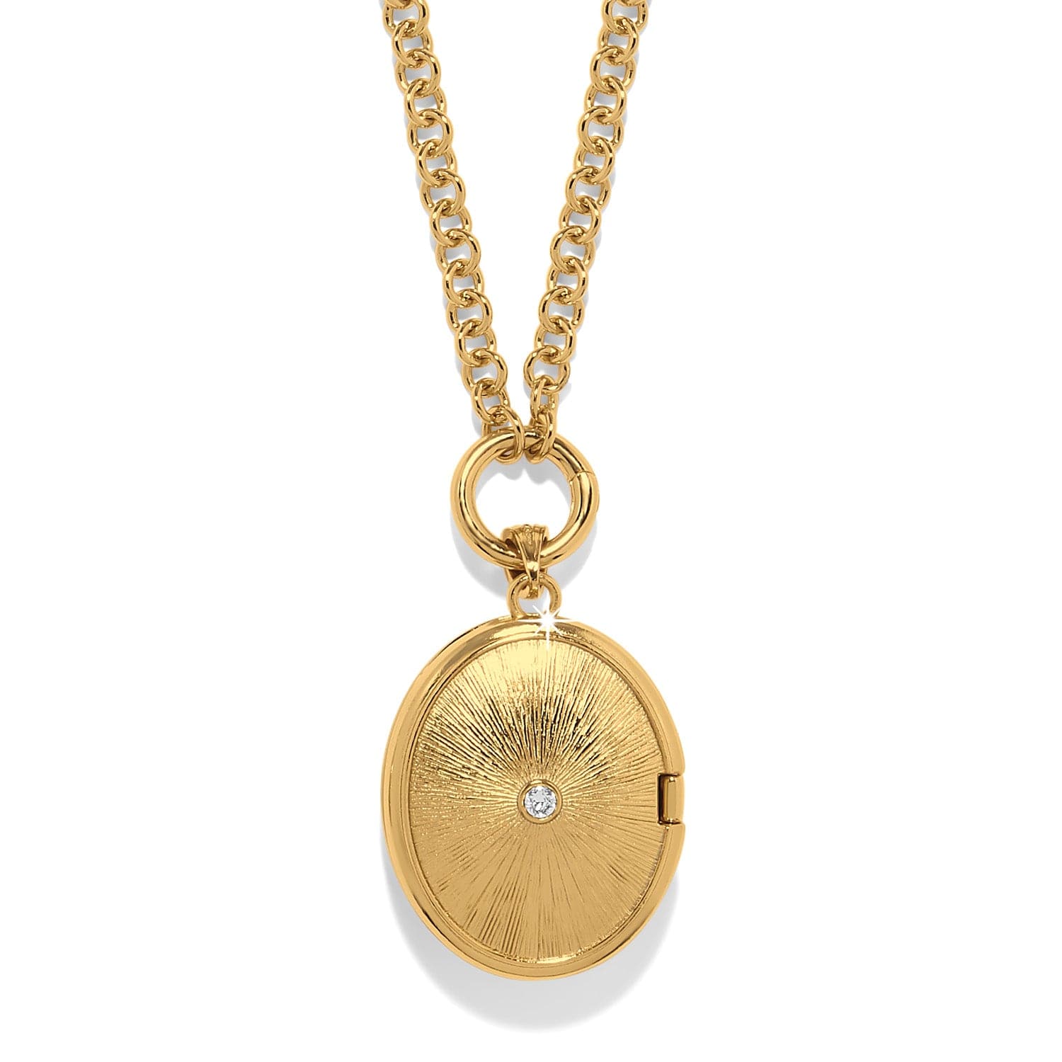 Reverie Rose Locket Necklace gold-multi 3