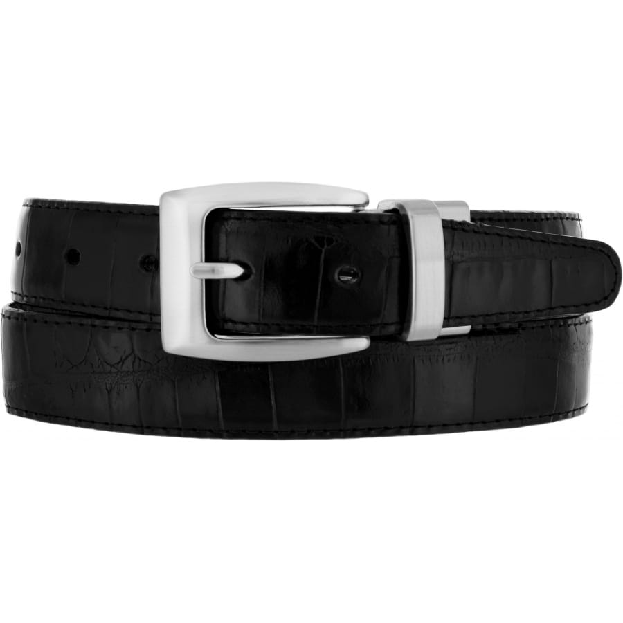 Reversible Croco Belt black-peanut 1