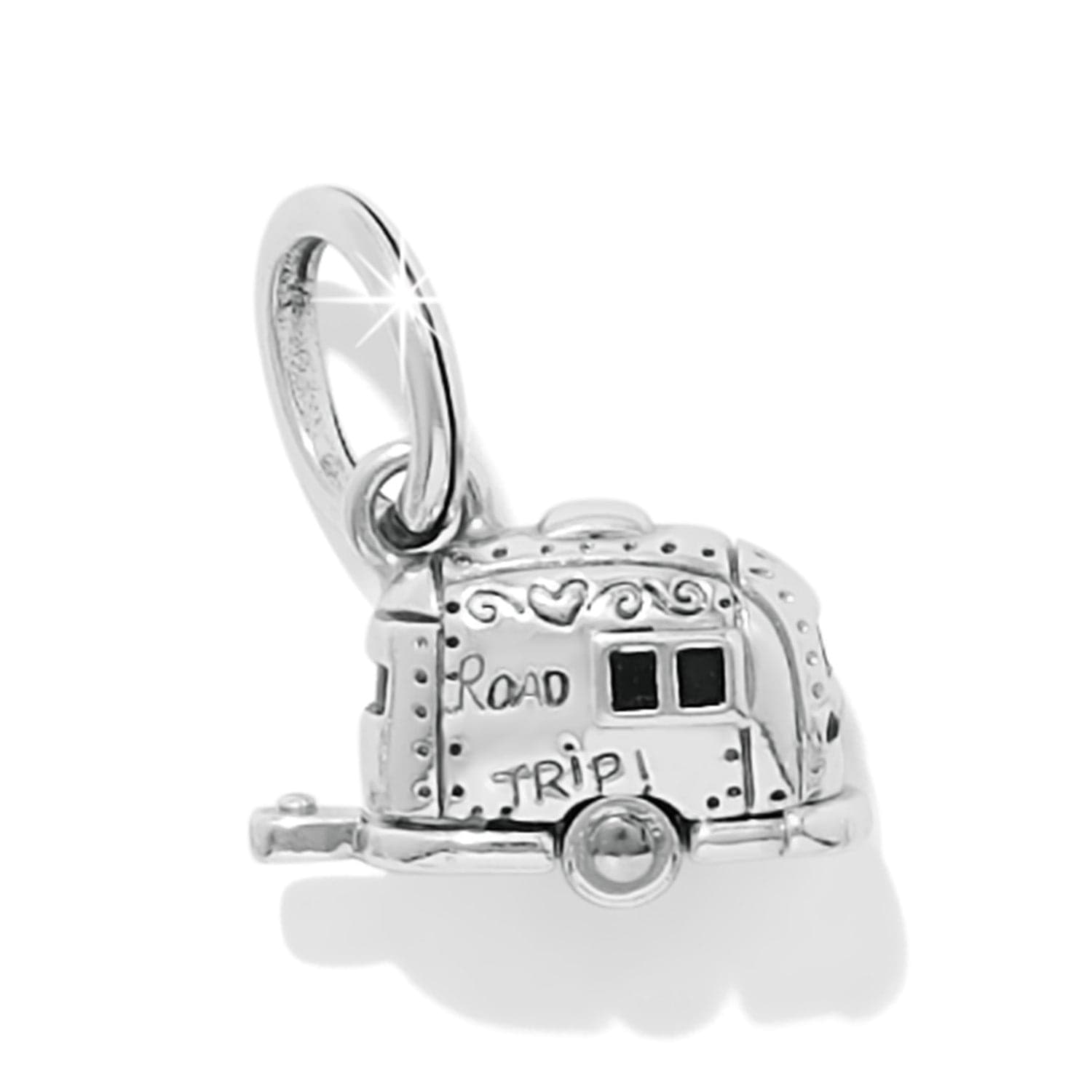 Road Trip Camper Charm silver 1