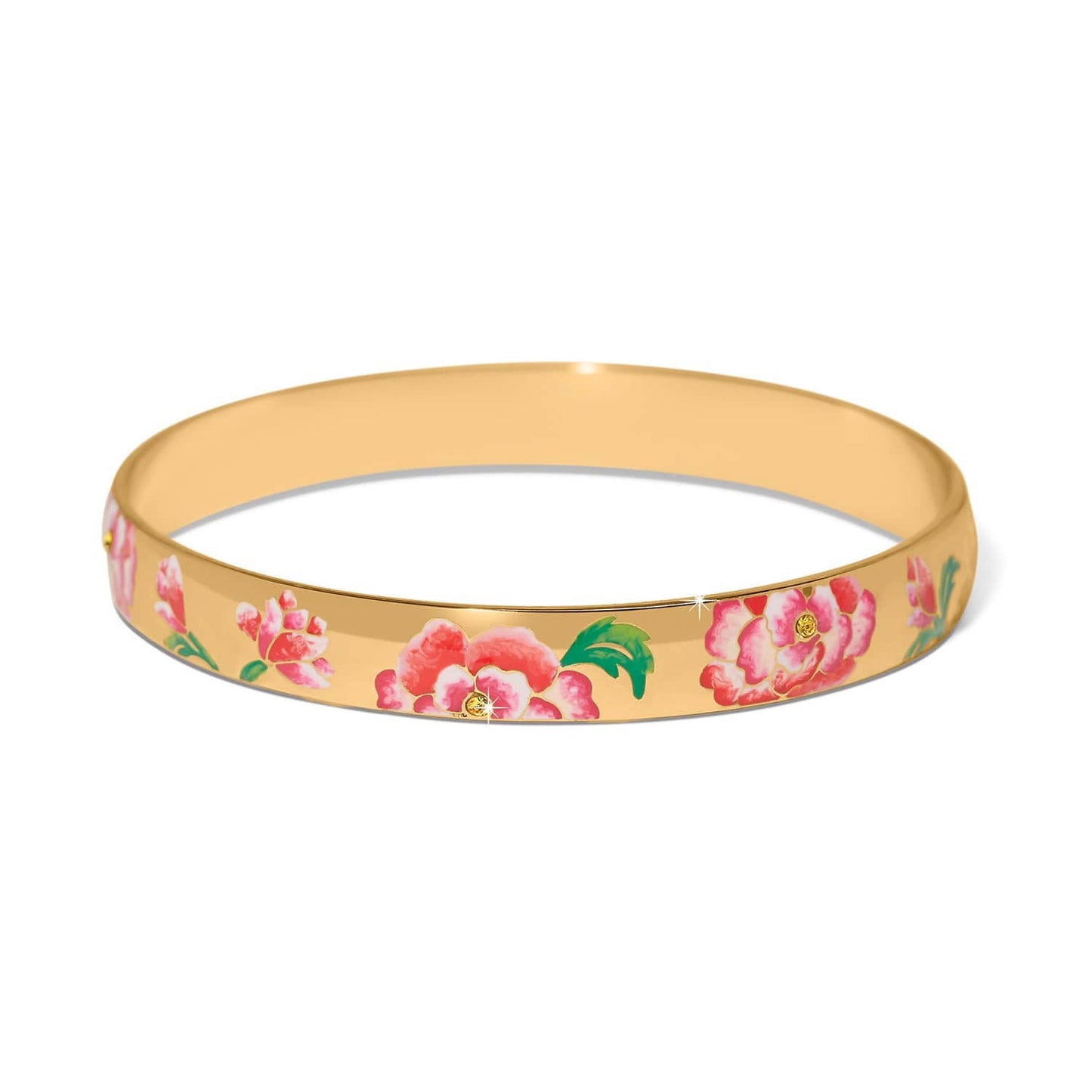 Rose Petal Bangle Bracelet