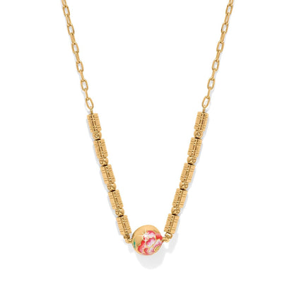 Rose Petal Short Necklace
