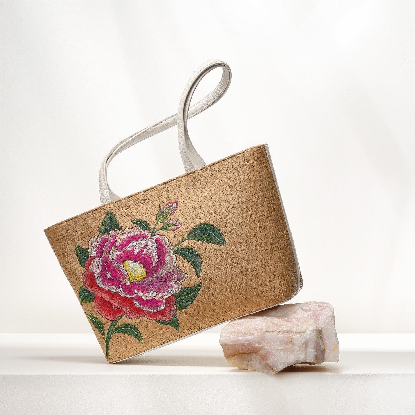 Roselyn Straw Tote
