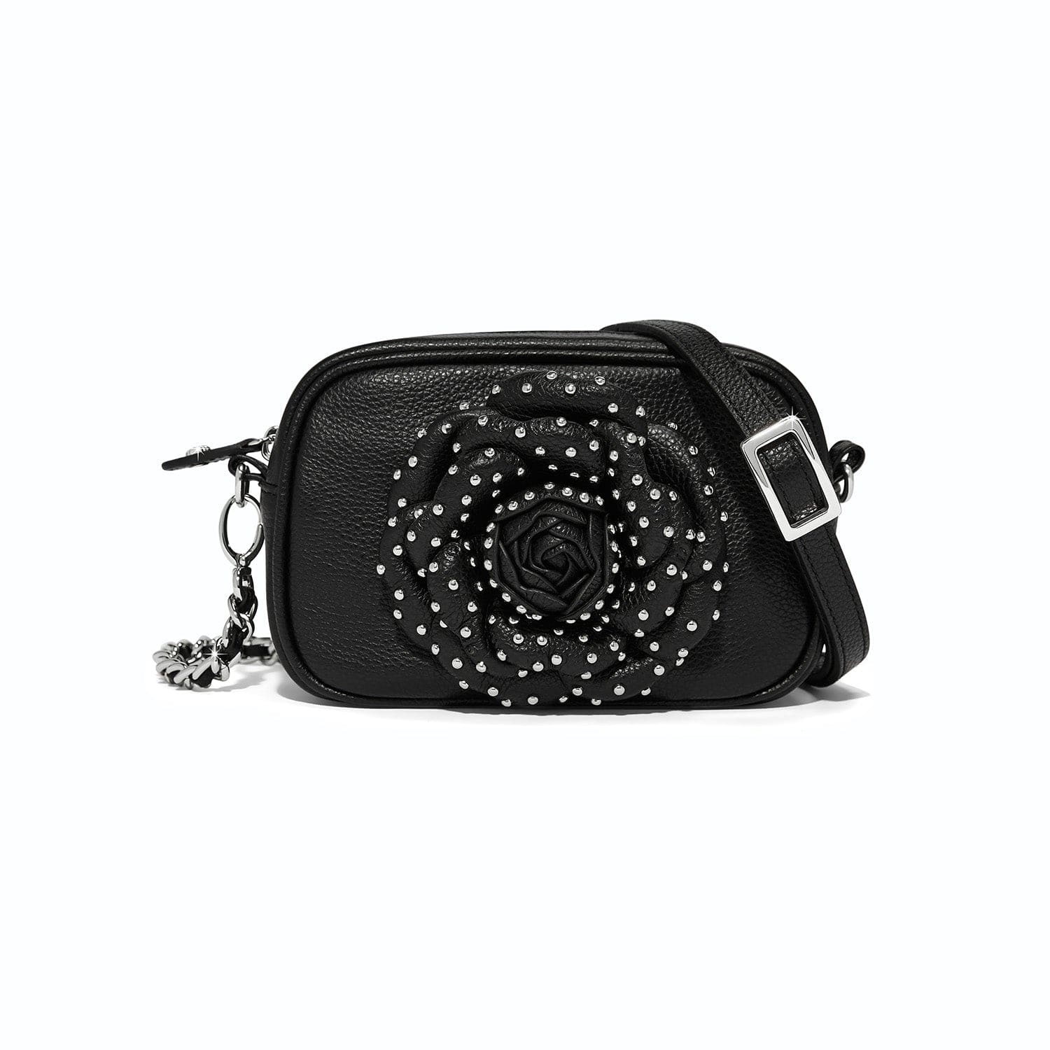 Rosie Studded Camera Bag black-silver 1