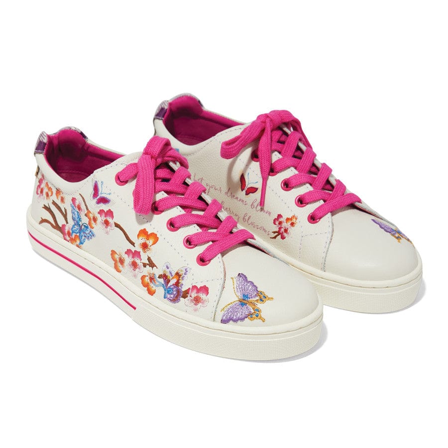 Sakura Embroidered Sneakers white-multi 1