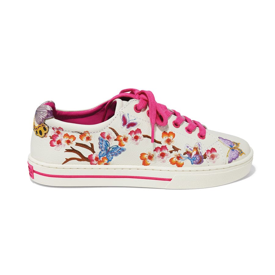 Sakura Embroidered Sneakers white-multi 2