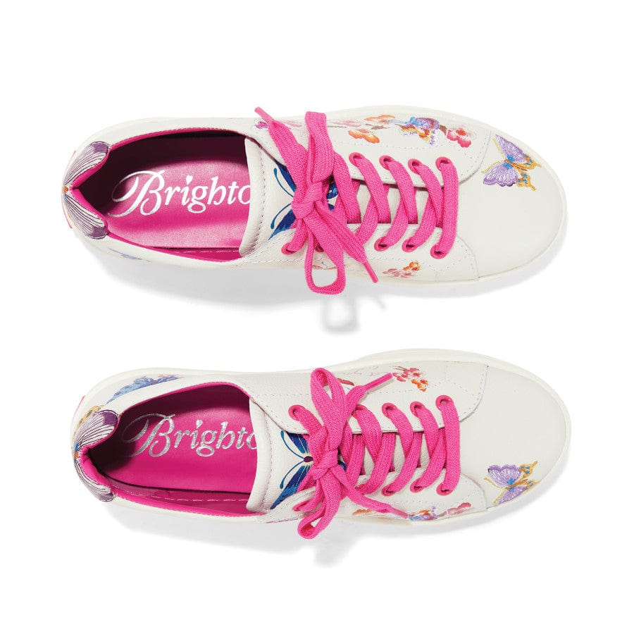 Sakura Embroidered Sneakers white-multi 3