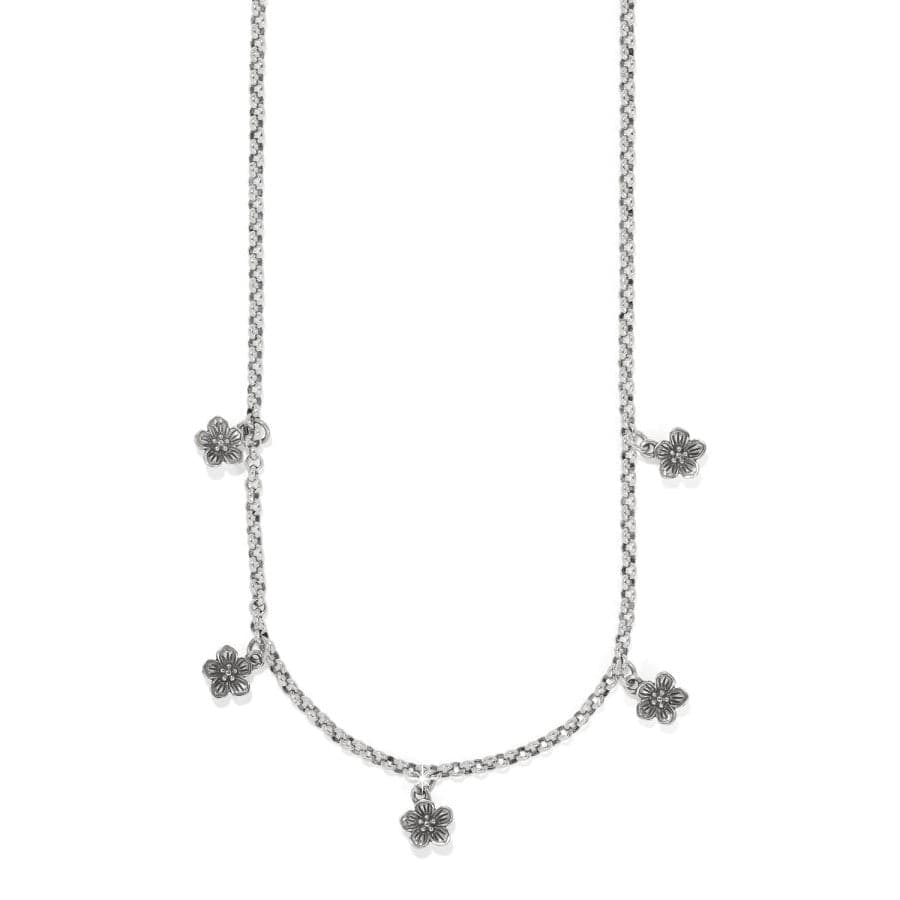 Sakura Short Necklace silver 1