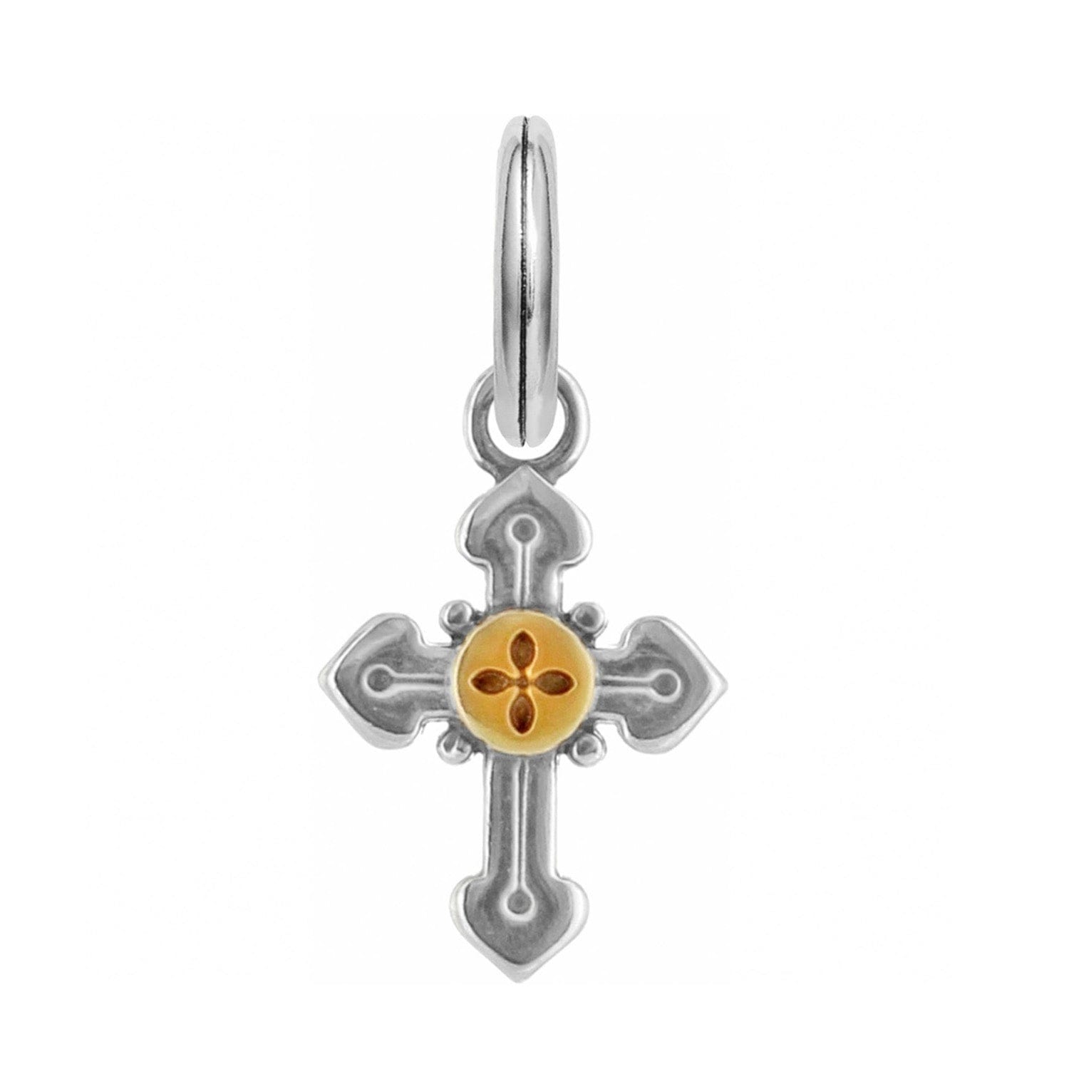 Sanctum Cross Charm silver-gold 2