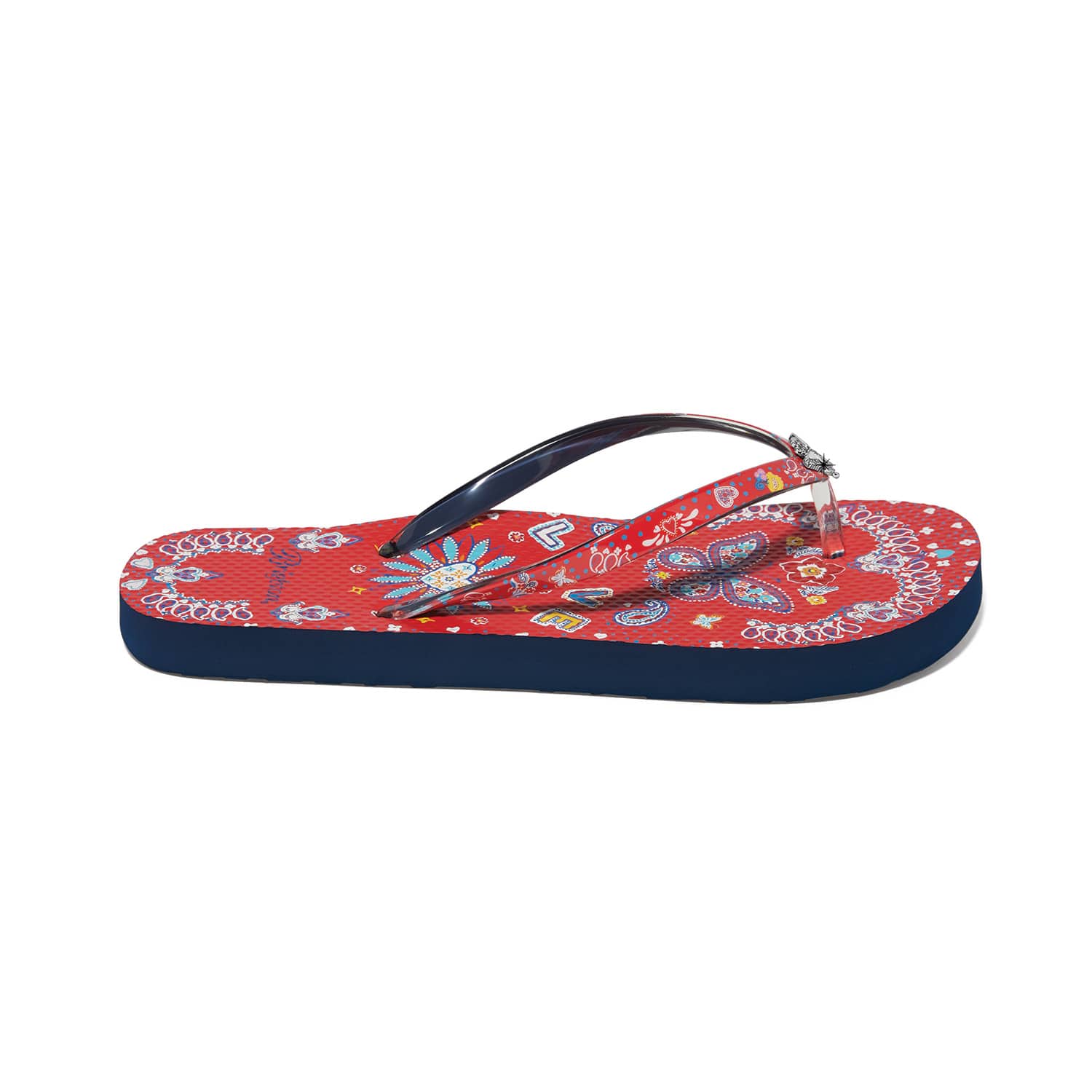 Scarf Red Flip Flops red 4