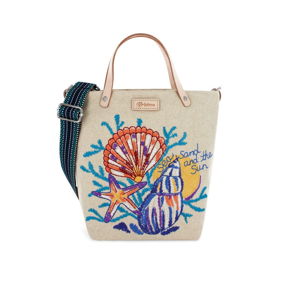 Sea Sand Sun Embroidered Medium Messenger Bag multi 1