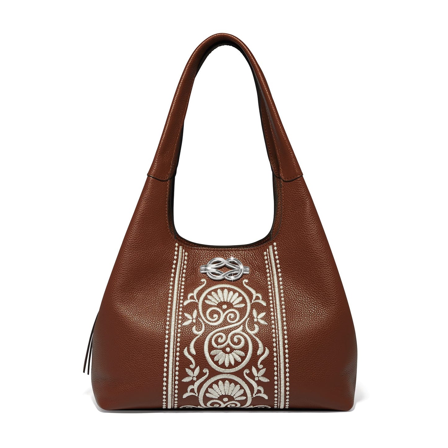 Selene Embroidered Shoulder Bag
