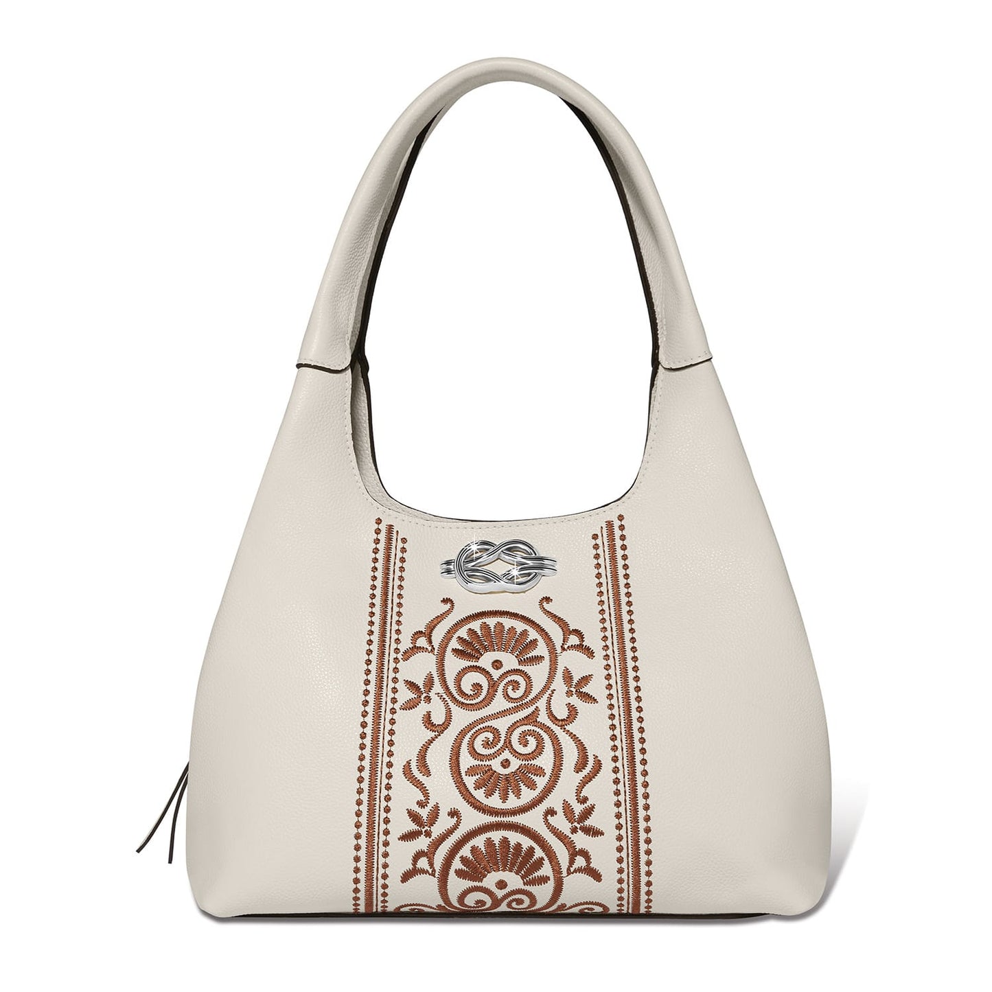 Selene Embroidered Shoulder Bag