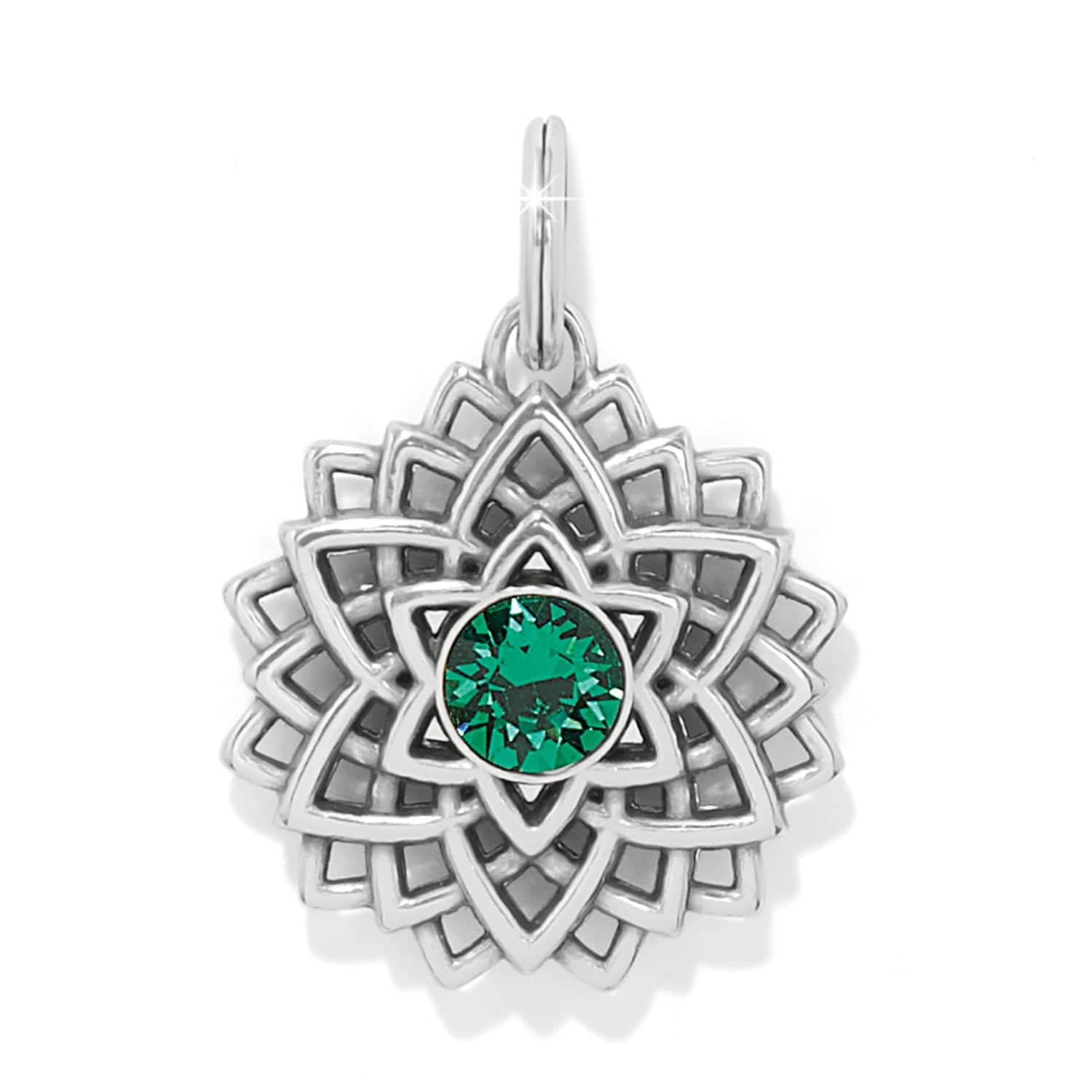 Serenity Amulet silver-emerald 7