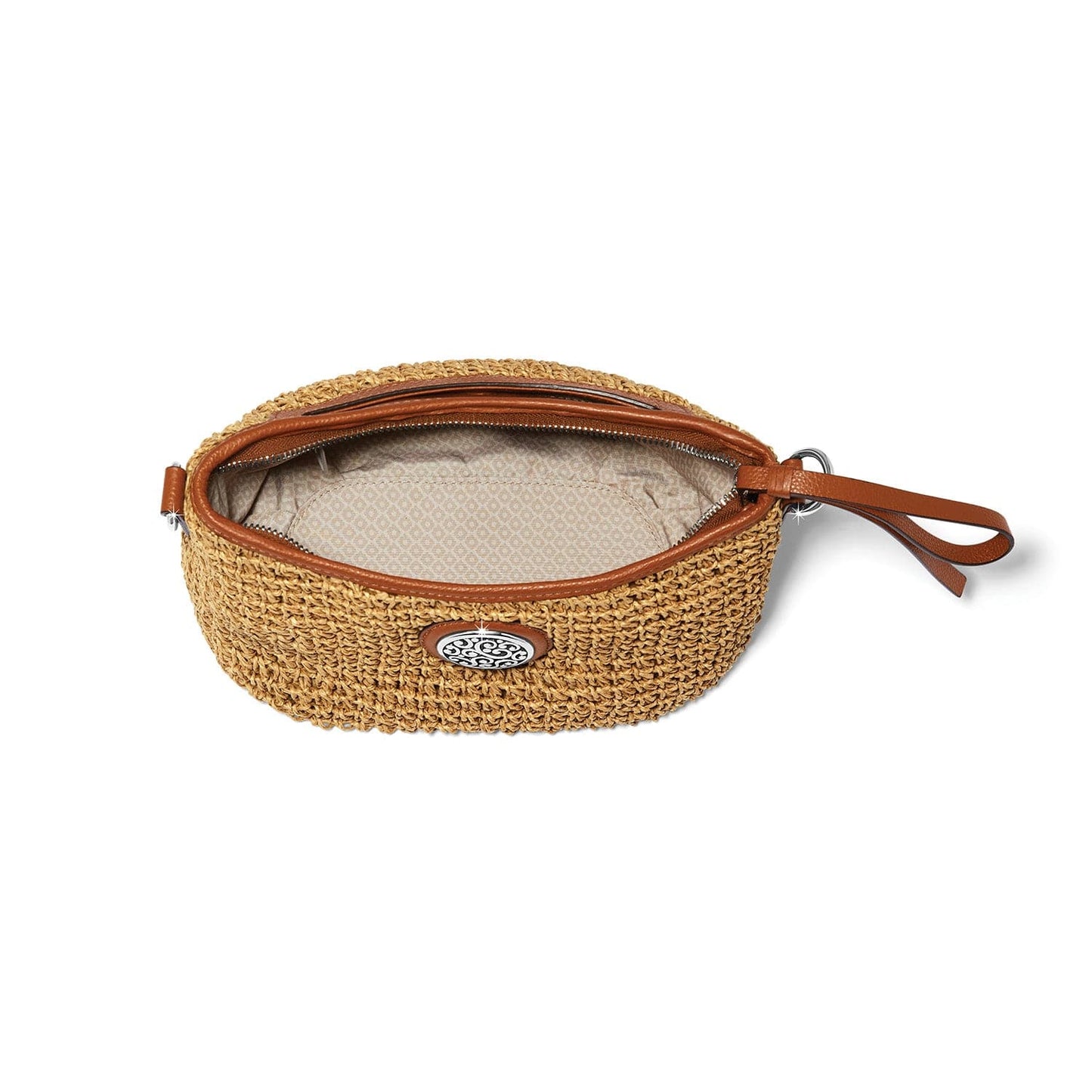 Shelby Straw Pouch
