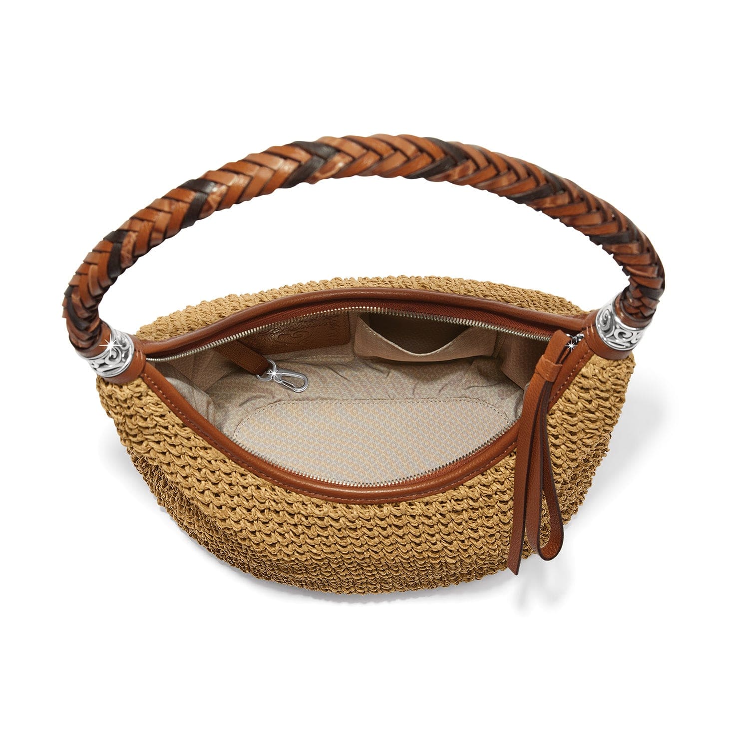Shelby Straw Shoulderbag luggage-wheat 2