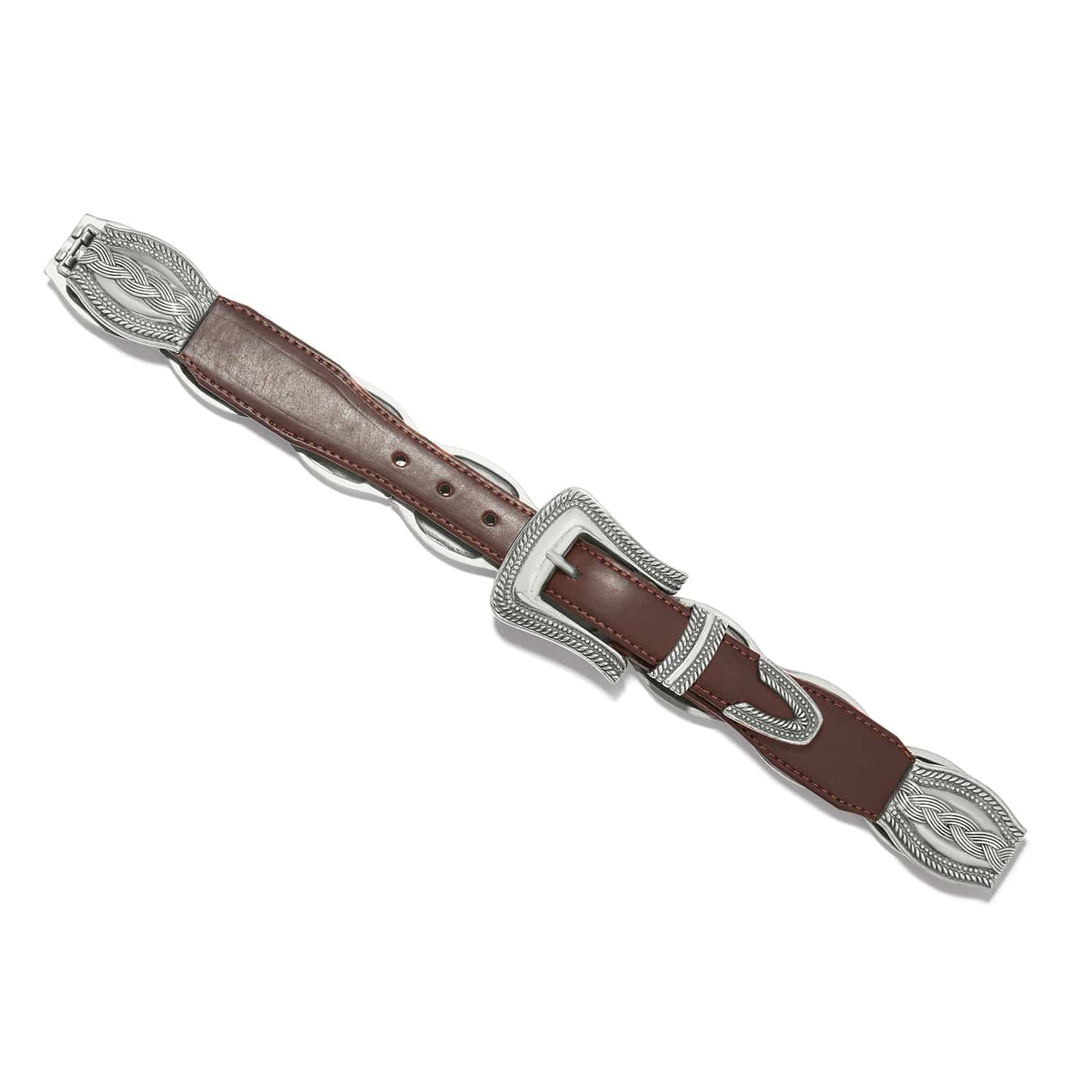 【Y✩】 Silver Links Belt - Brighton