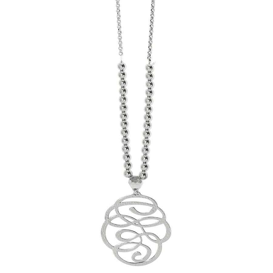 Skribbel Beaded Necklace silver 1