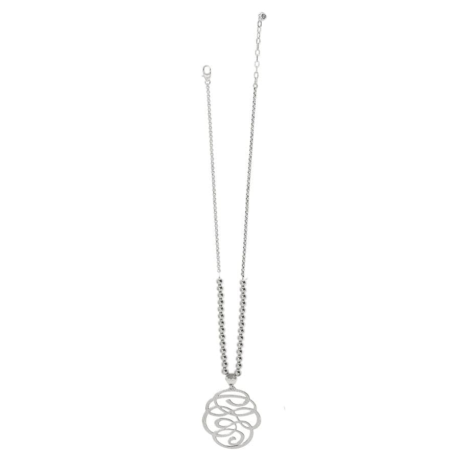 Skribbel Beaded Necklace silver 2