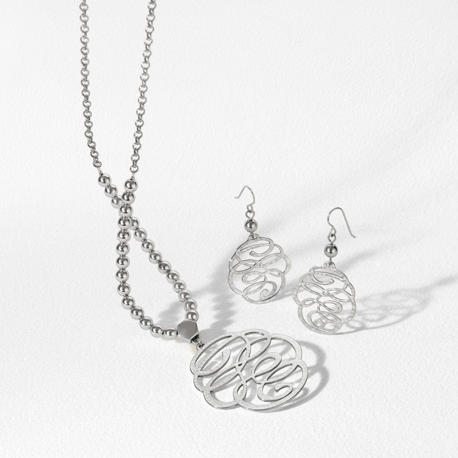 Skribbel Beaded Necklace silver 3