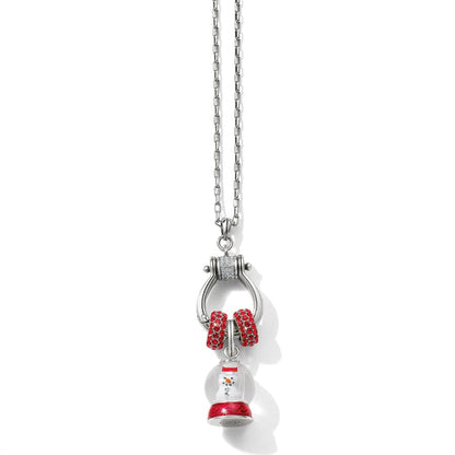 Snow Globe Charm Necklace
