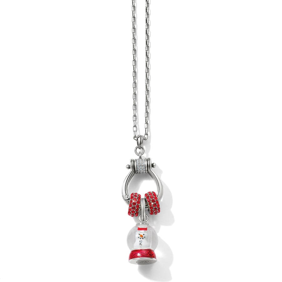 Snow Globe Charm Necklace